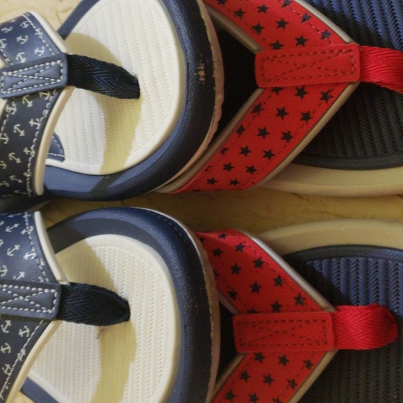 Bass flip flops.  Worn a few times - Picture 2 of 5